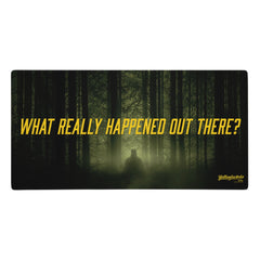 Yellowjackets Woods Desk Mat - White / 36 in x 18 in