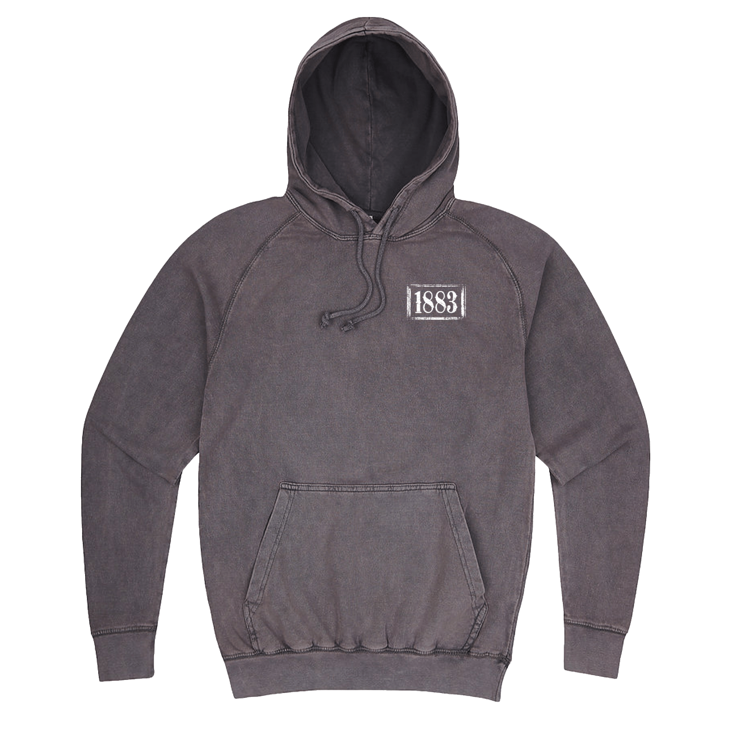 Yellowstone 1883 Logo Distressed Hooded Sweatshirt - Paramount Shop