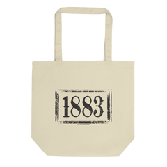 Yellowstone 1883 Logo Öko-Tragetasche - Natürlich / Einheitsgröße