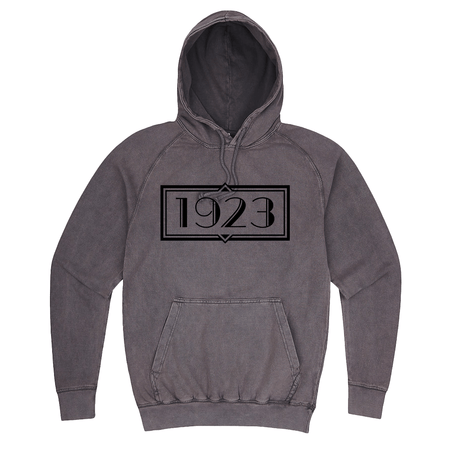 Yellowstone 1923 Logo Distressed Hooded Sweatshirt - Paramount Shop