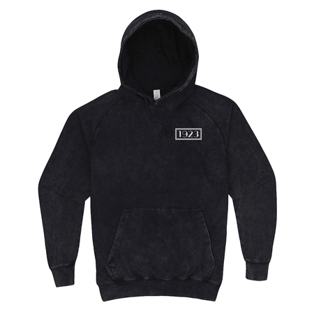 Yellowstone 1923 Logo Left Chest Distressed Hooded Sweatshirt - Paramount Shop