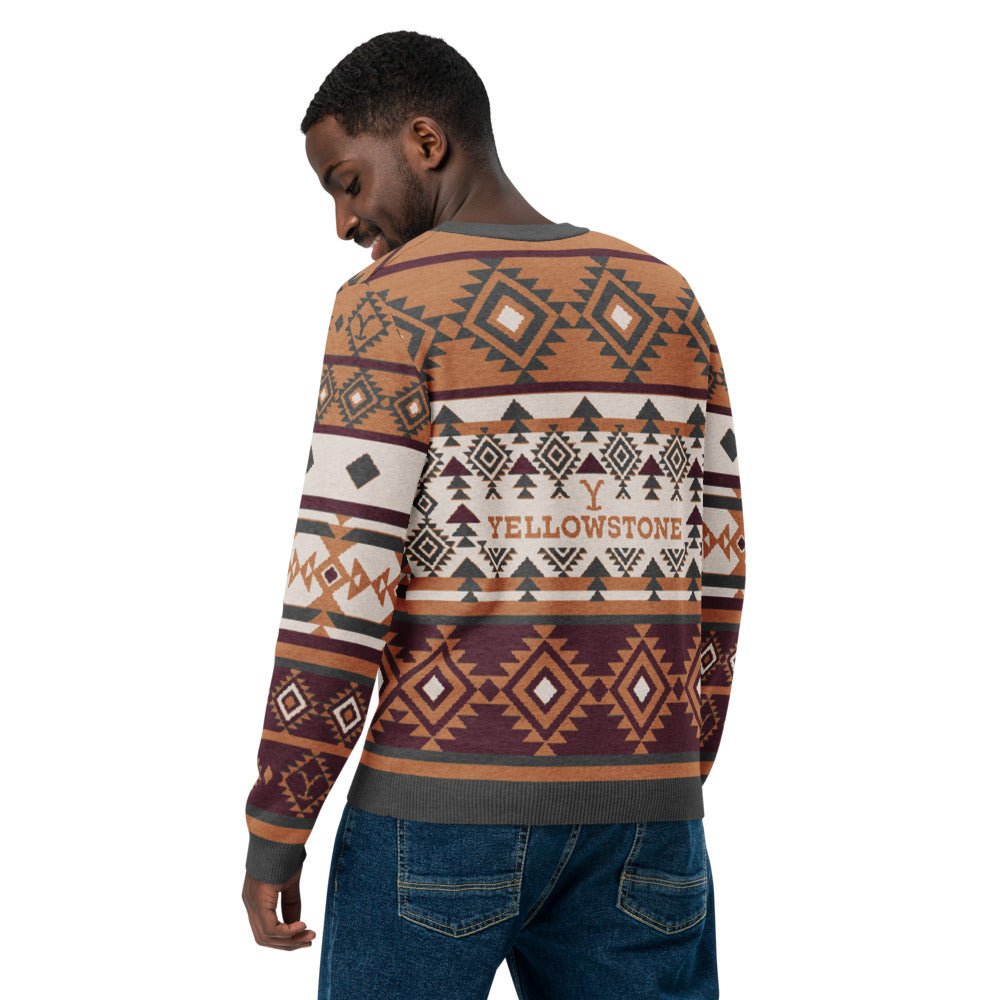 Yellowstone Barn Holiday Unisex Sweater - Paramount Shop
