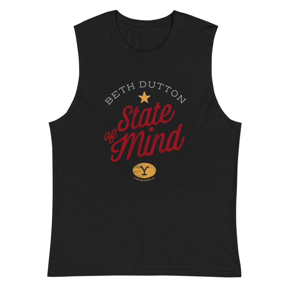 Yellowstone Beth Dutton State of Mind Unisex Tank Top - Paramount Shop
