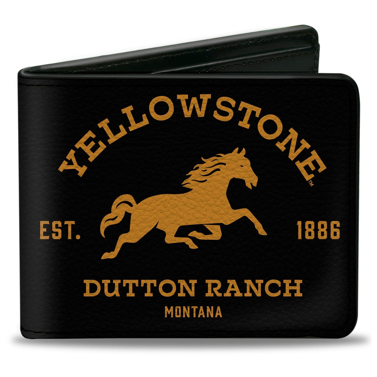 Yellowstone Dutton Ranch Bi-Fold Wallet Front View
