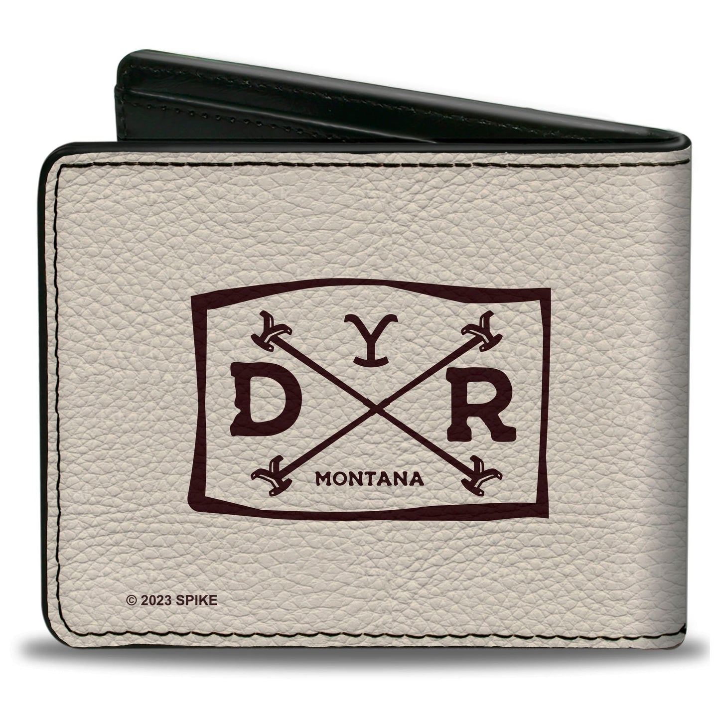 Technical: Premium Vegan Leather, 4.0 x 3.5 x 0.5 inches, 5 Card Slots, 1 ID Window, 1 Billfold, Buckle-Down Brand, Officially Licensed.