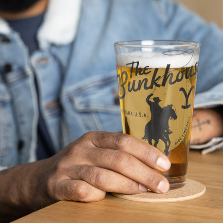 Yellowstone Bunkhouse Pint Glass - Paramount Shop