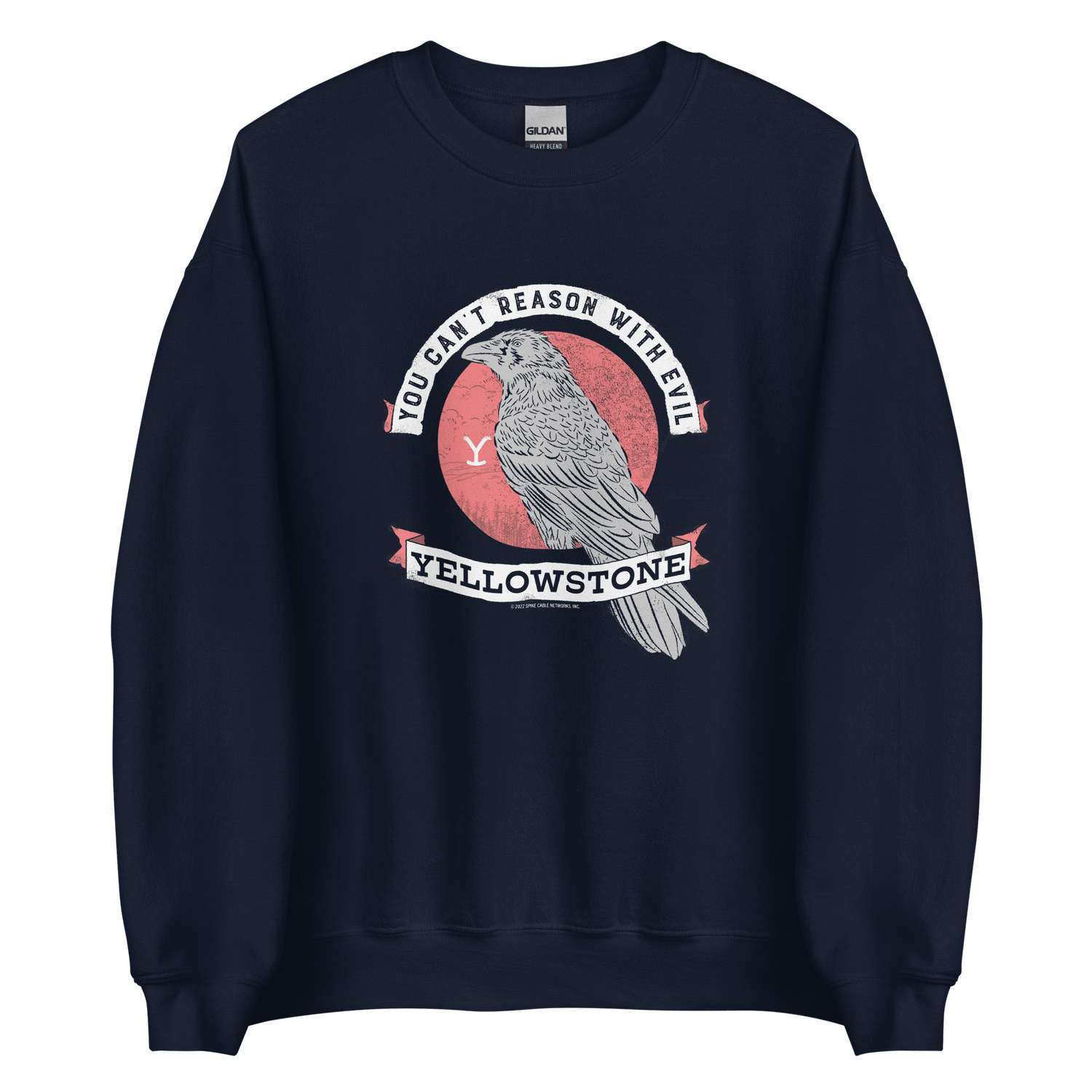 Yellowstone Can't Reason With Evil Crewneck Sweatshirt - Paramount Shop