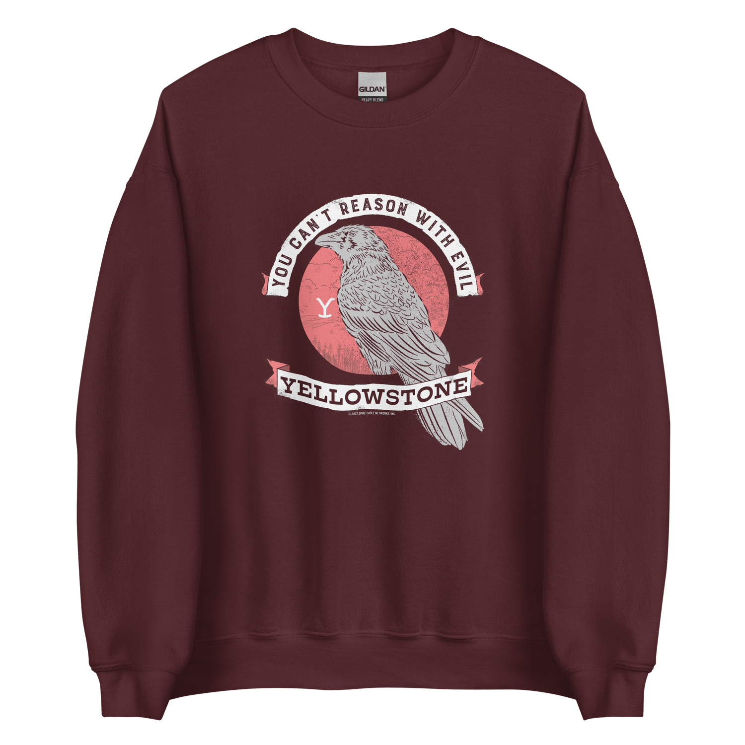 Yellowstone Can't Reason With Evil Crewneck Sweatshirt - Paramount Shop