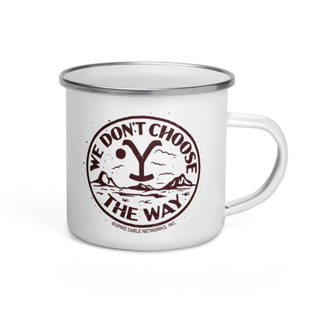 Yellowstone Choose the Way Enamel Mug - Paramount Shop