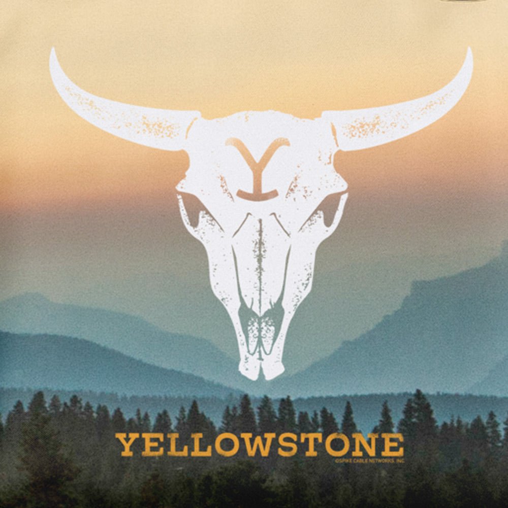Yellowstone Cow Skull Premium Tote Bag - Paramount Shop