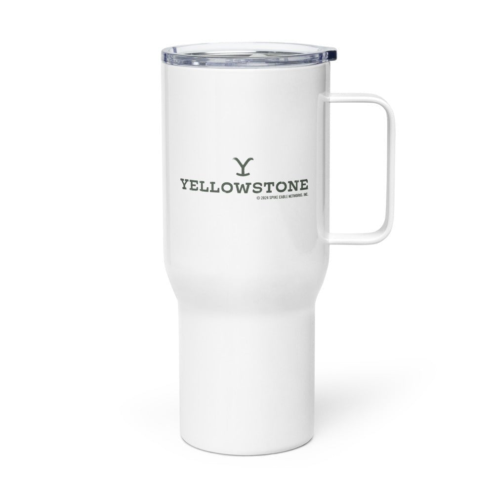 Yellowstone Cowboy Up Badge Tumbler - Paramount Shop