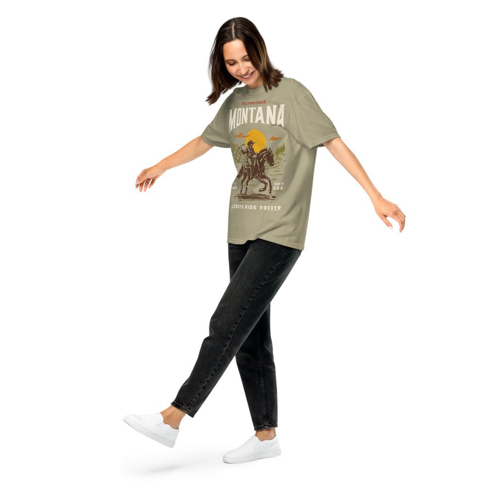 Yellowstone Cowboys Ride Forever Comfort Colors T-Shirt - Paramount Shop