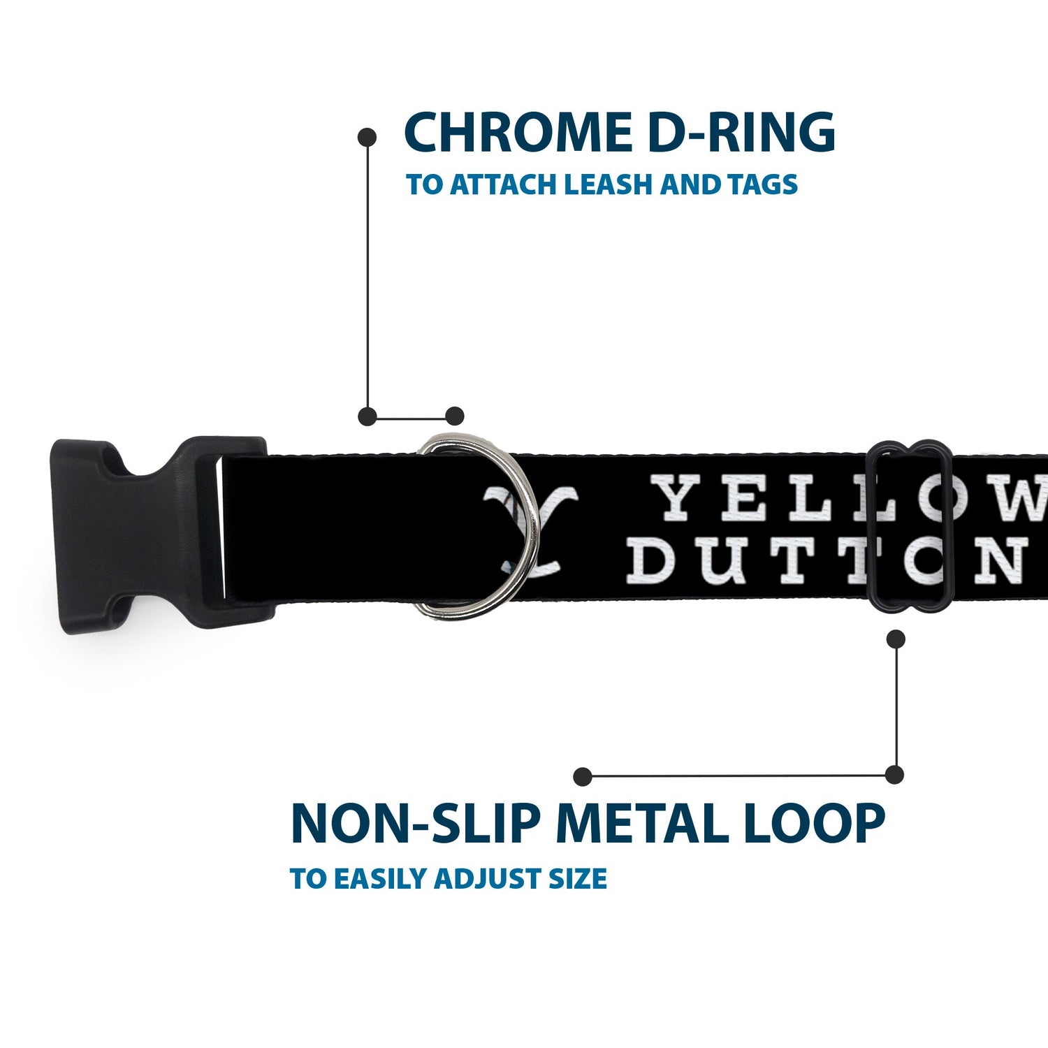 Official Yellowstone pet accessories featuring Dutton Ranch branding