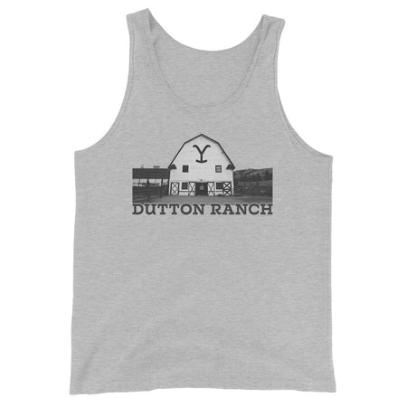 Yellowstone Dutton Ranch Barn Unisex Tank Top - Paramount Shop