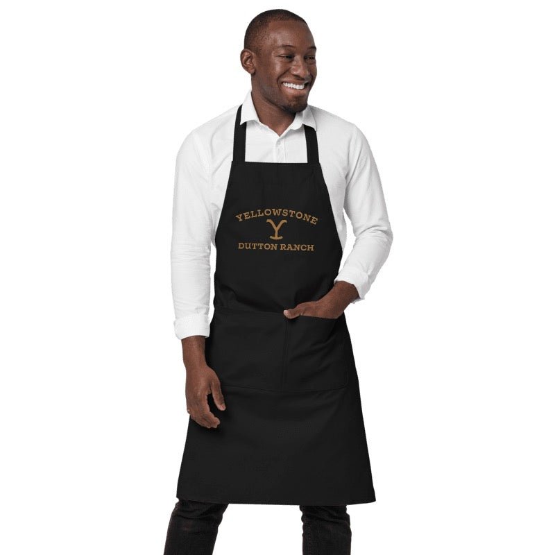 Yellowstone Dutton Ranch Embroidered Apron - Paramount Shop