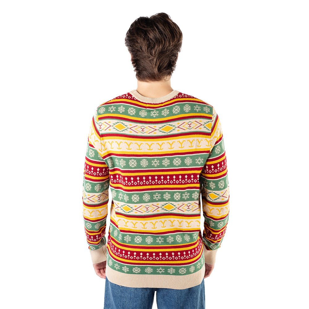 Yellowstone Dutton Ranch Holiday Knitted Sweater - Paramount Shop