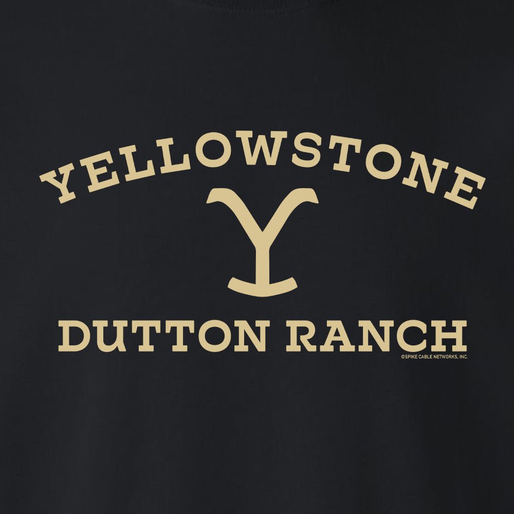 Yellowstone Dutton Ranch Logo Fleece Crewneck Sweatshirt - Paramount Shop
