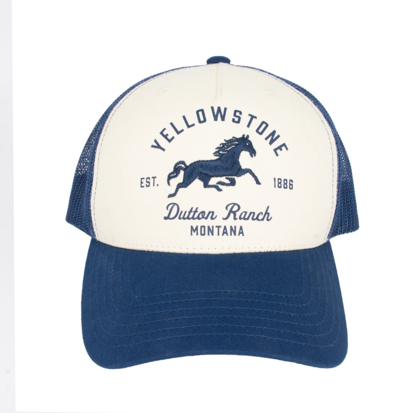Yellowstone Dutton Ranch Logo Mesh Back Trucker Hat - Paramount Shop