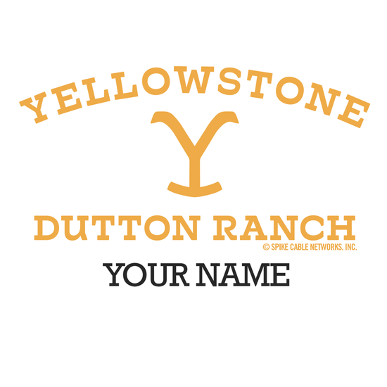 Yellowstone Dutton Ranch Logo Personalized Baby Bodysuit – Paramount Shop