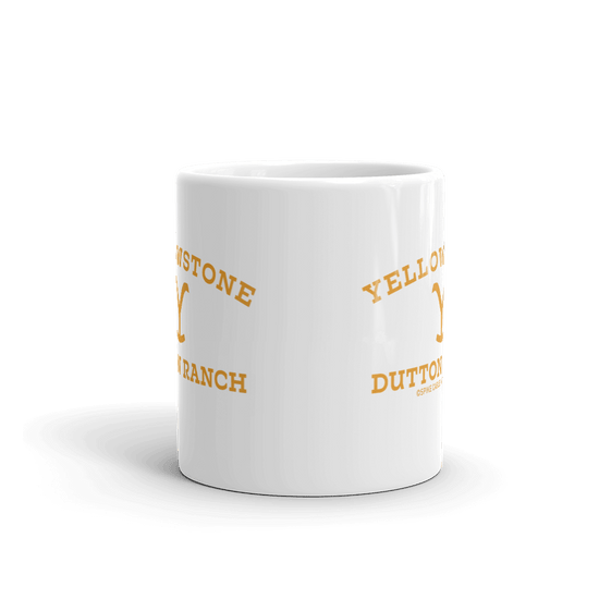 Yellowstone Dutton Ranch Logo White Mug – Paramount Shop