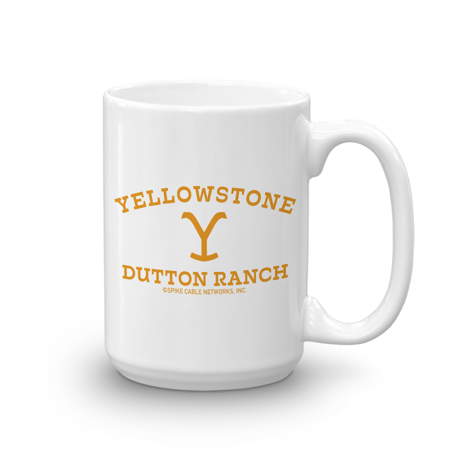 Yellowstone Dutton Ranch Logo White Mug - Paramount Shop