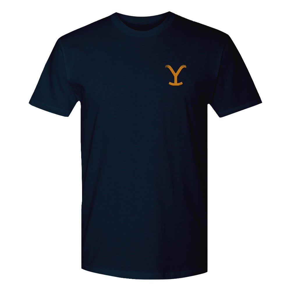 Yellowstone Dutton Ranch Scenery Back Print Short Sleeve T - Shirt - Paramount Shop