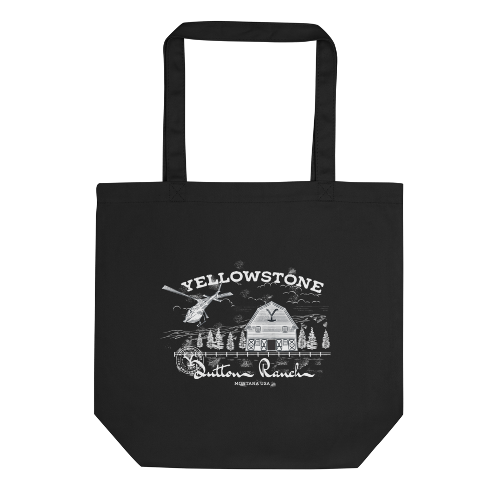 Yellowstone Dutton Ranch Scenery Eco Tote Bag - Paramount Shop