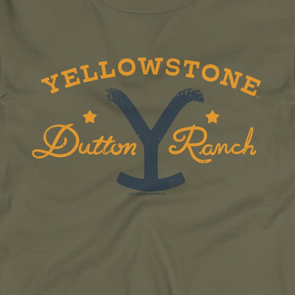 Yellowstone Dutton Ranch Star Adult Long Sleeve T - Shirt - Paramount Shop