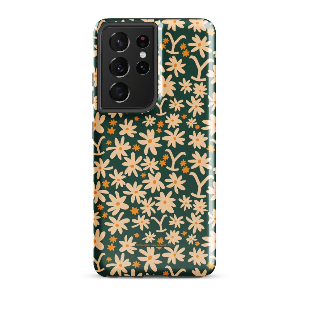 Yellowstone Floral Tough Samsung Case - Paramount Shop