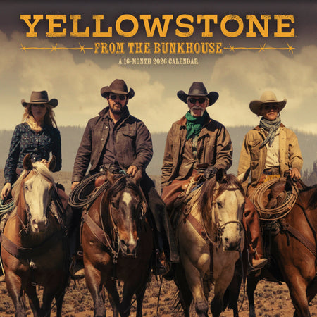 Yellowstone: From the Bunkhouse 2026 Wall Calendar - Paramount Shop
