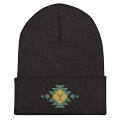Yellowstone Holiday Cuffed Beanie - Dark Grey