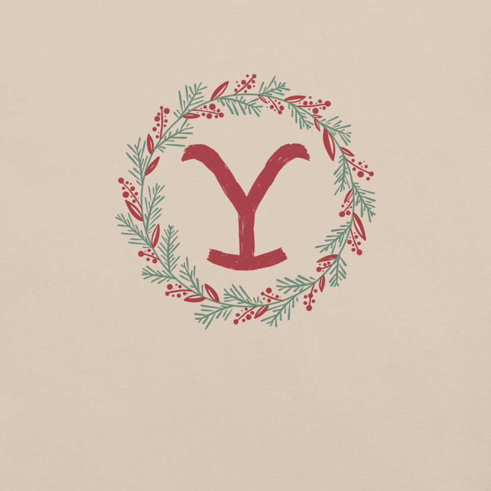 Yellowstone Holiday Wreath Unisex T-Shirt - Paramount Shop