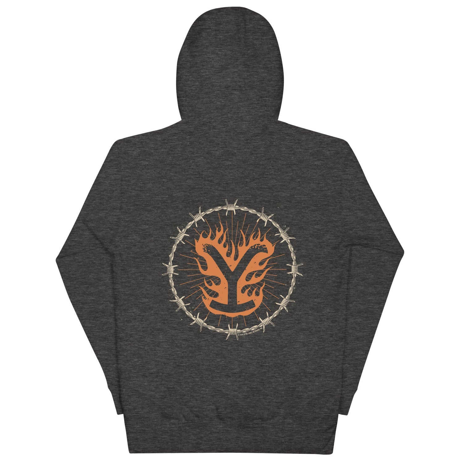 Yellowstone Hoodie Flaming Y Retro - Paramount Shop