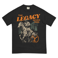 Yellowstone Legacy Unisex Comfort Colors T-Shirt - Black / SM