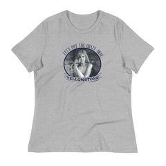 Yellowstone Let's Put the Crazy Away Women's T-Shirt - Athletic Heather / SM