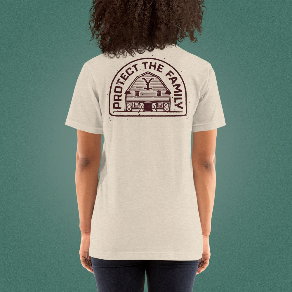 Yellowstone Protect the Family Unisex Premium T - Shirt - Paramount Shop