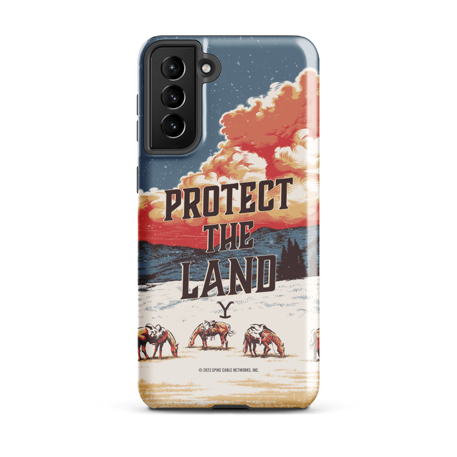 Yellowstone Protect the Land Tough Phone Case - Samsung - Paramount Shop