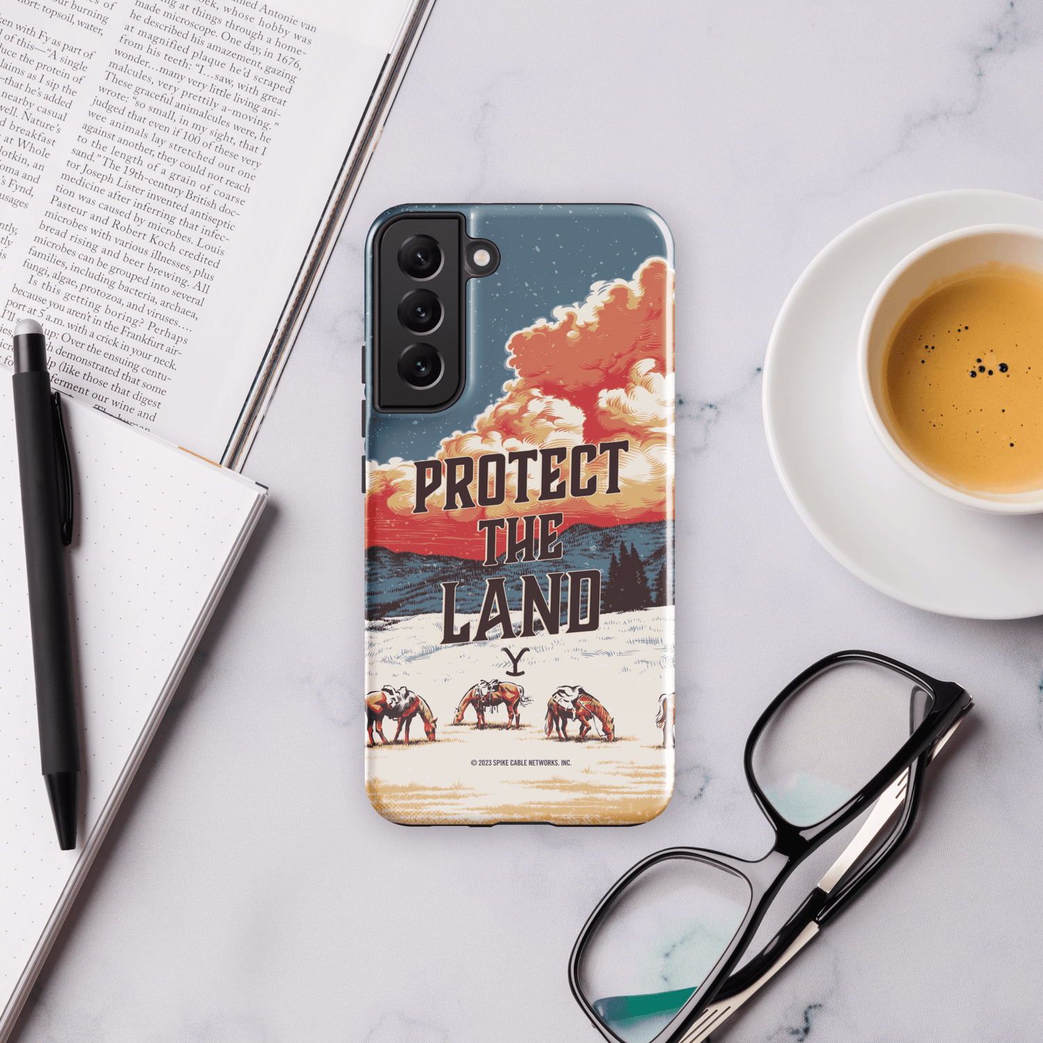 Yellowstone Protect the Land Tough Phone Case - Samsung - Paramount Shop