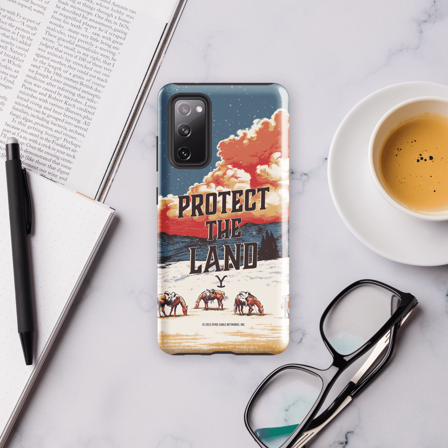 Yellowstone Protect the Land Tough Phone Case - Samsung - Paramount Shop