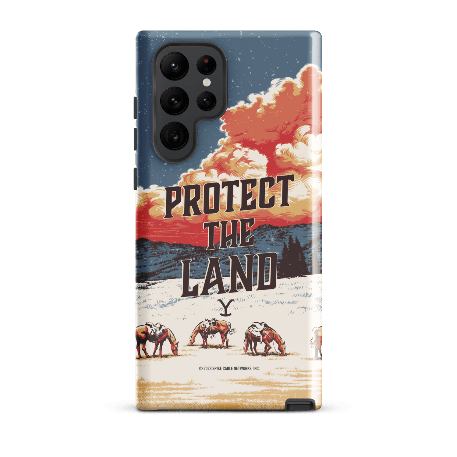 Yellowstone Protect the Land Tough Phone Case - Samsung - Paramount Shop