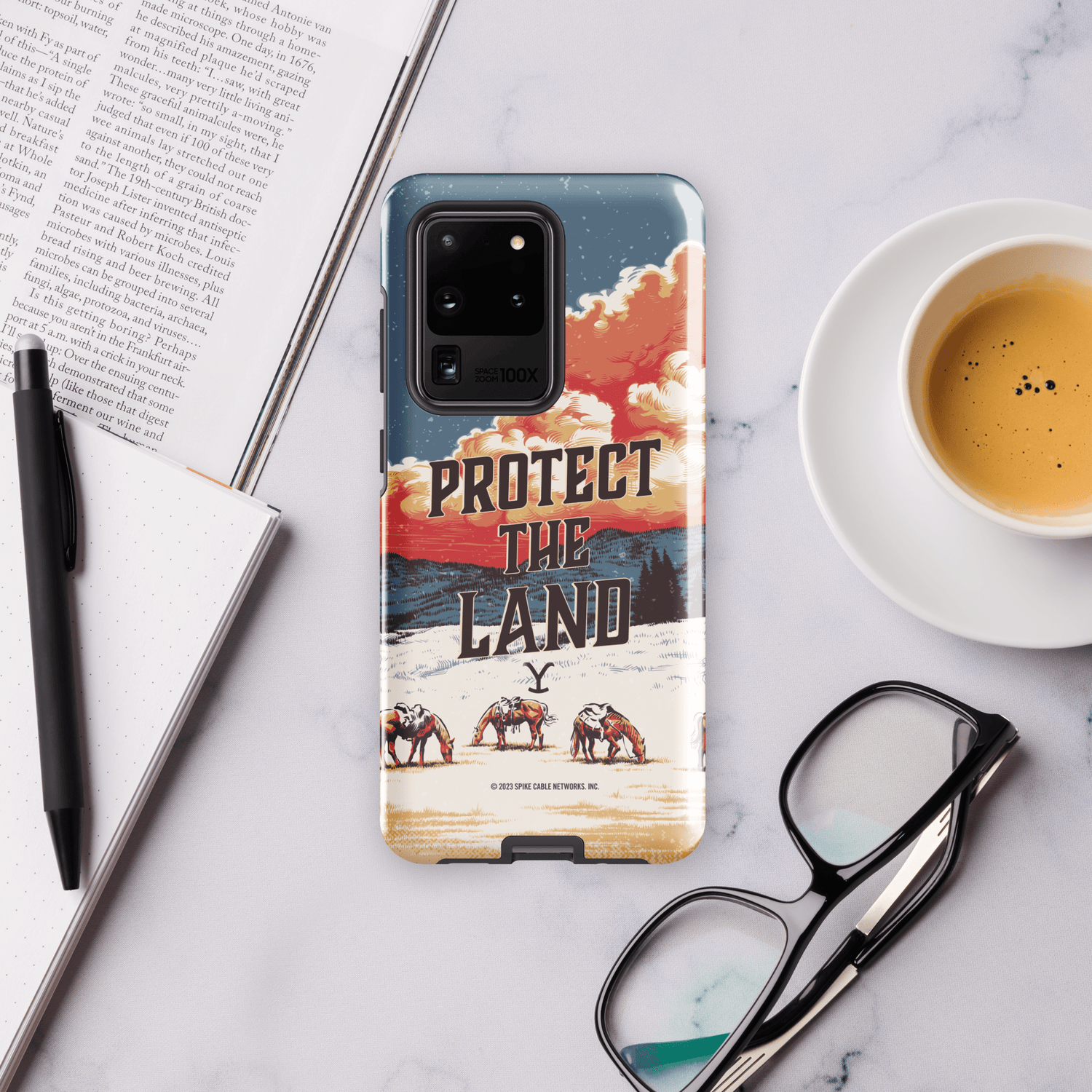 Yellowstone Protect the Land Tough Phone Case - Samsung - Paramount Shop