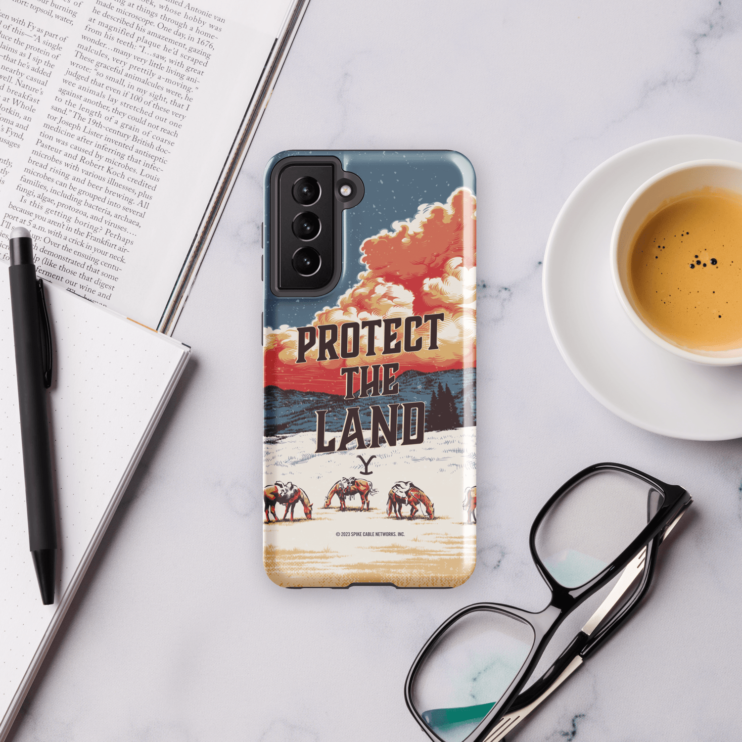 Yellowstone Protect the Land Tough Phone Case - Samsung - Paramount Shop
