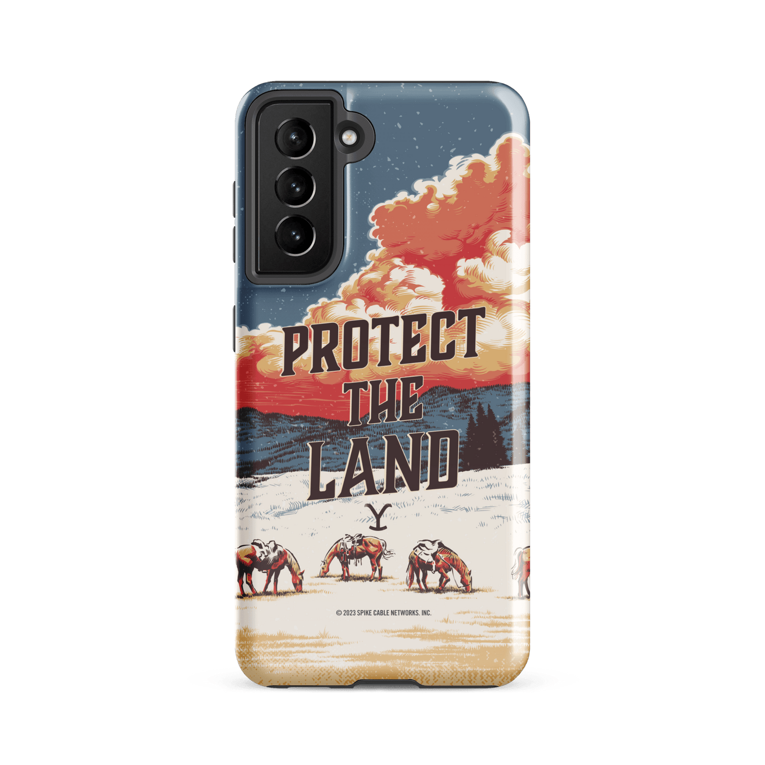 Yellowstone Protect the Land Tough Phone Case - Samsung - Paramount Shop