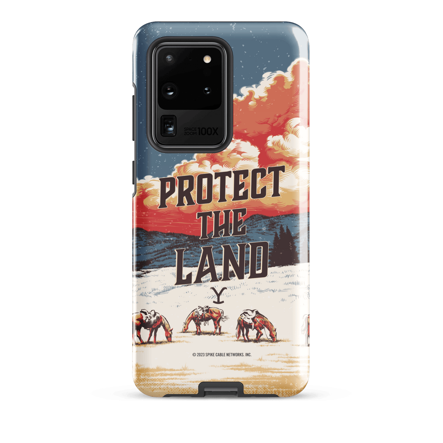 Yellowstone Protect the Land Tough Phone Case - Samsung - Paramount Shop