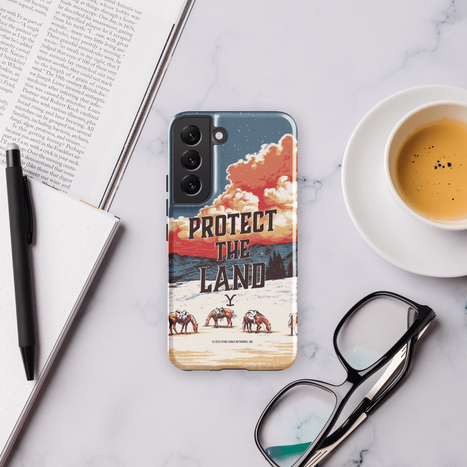 Yellowstone Protect the Land Tough Phone Case - Samsung - Paramount Shop