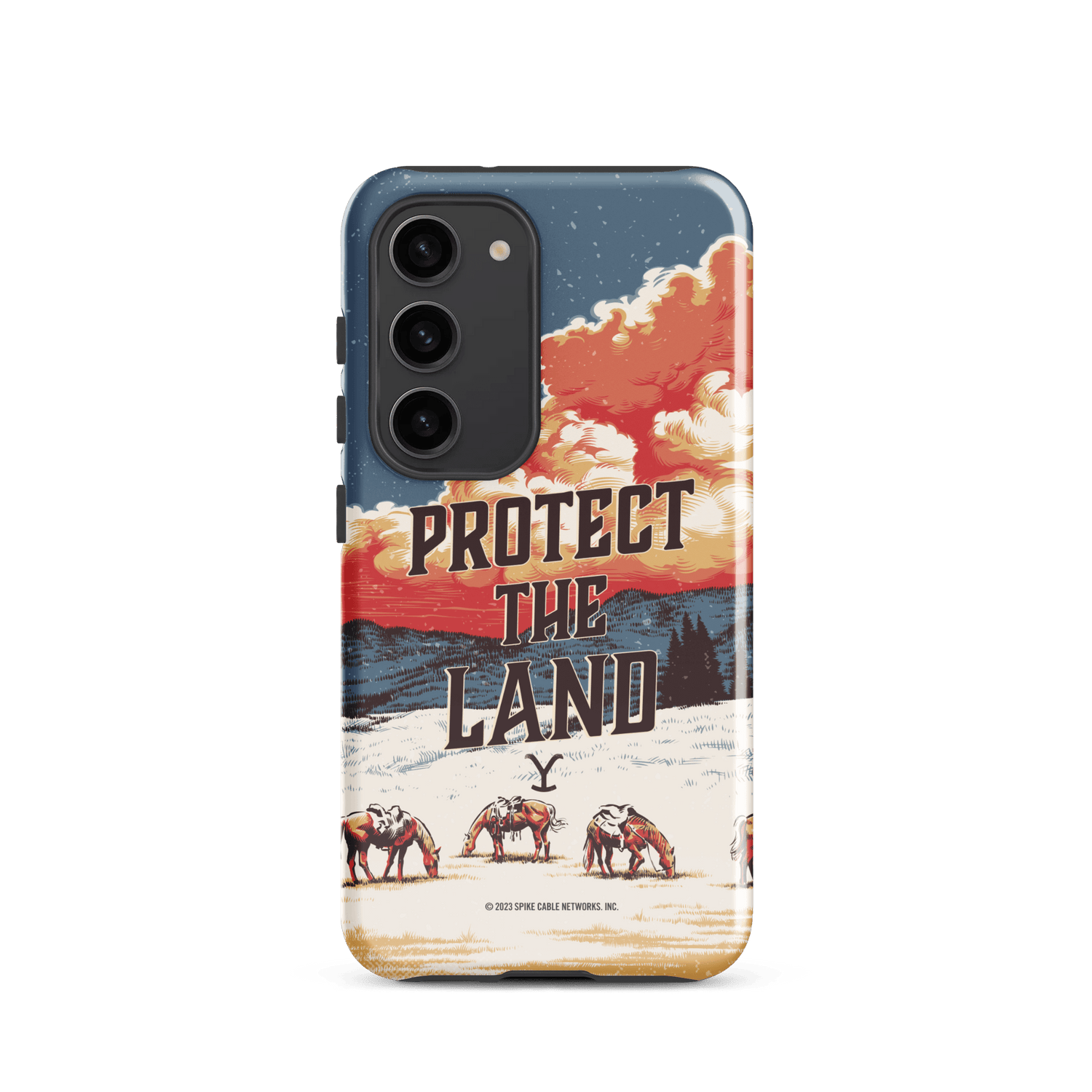 Yellowstone Protect the Land Tough Phone Case - Samsung - Paramount Shop
