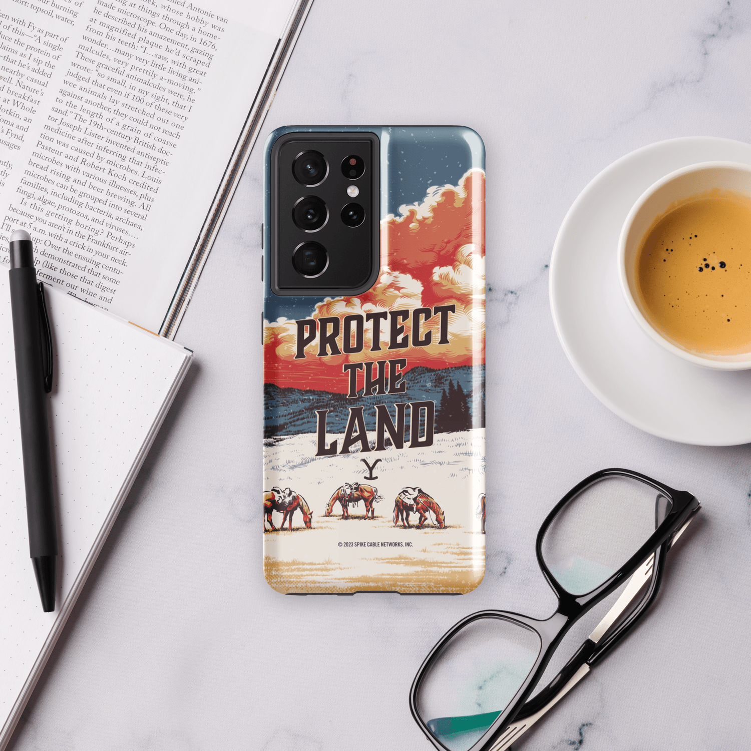 Yellowstone Protect the Land Tough Phone Case - Samsung - Paramount Shop