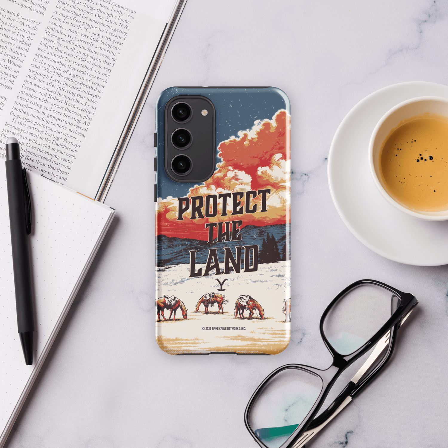 Yellowstone Protect the Land Tough Phone Case - Samsung - Paramount Shop