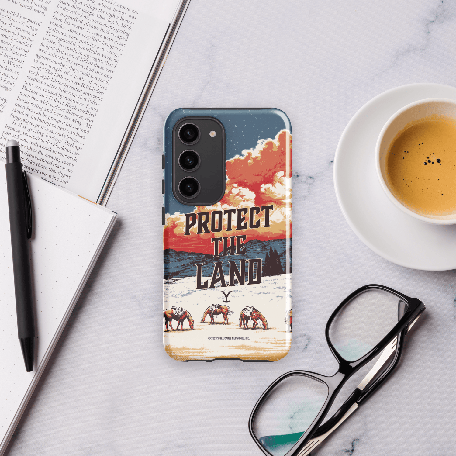 Yellowstone Protect the Land Tough Phone Case - Samsung - Paramount Shop