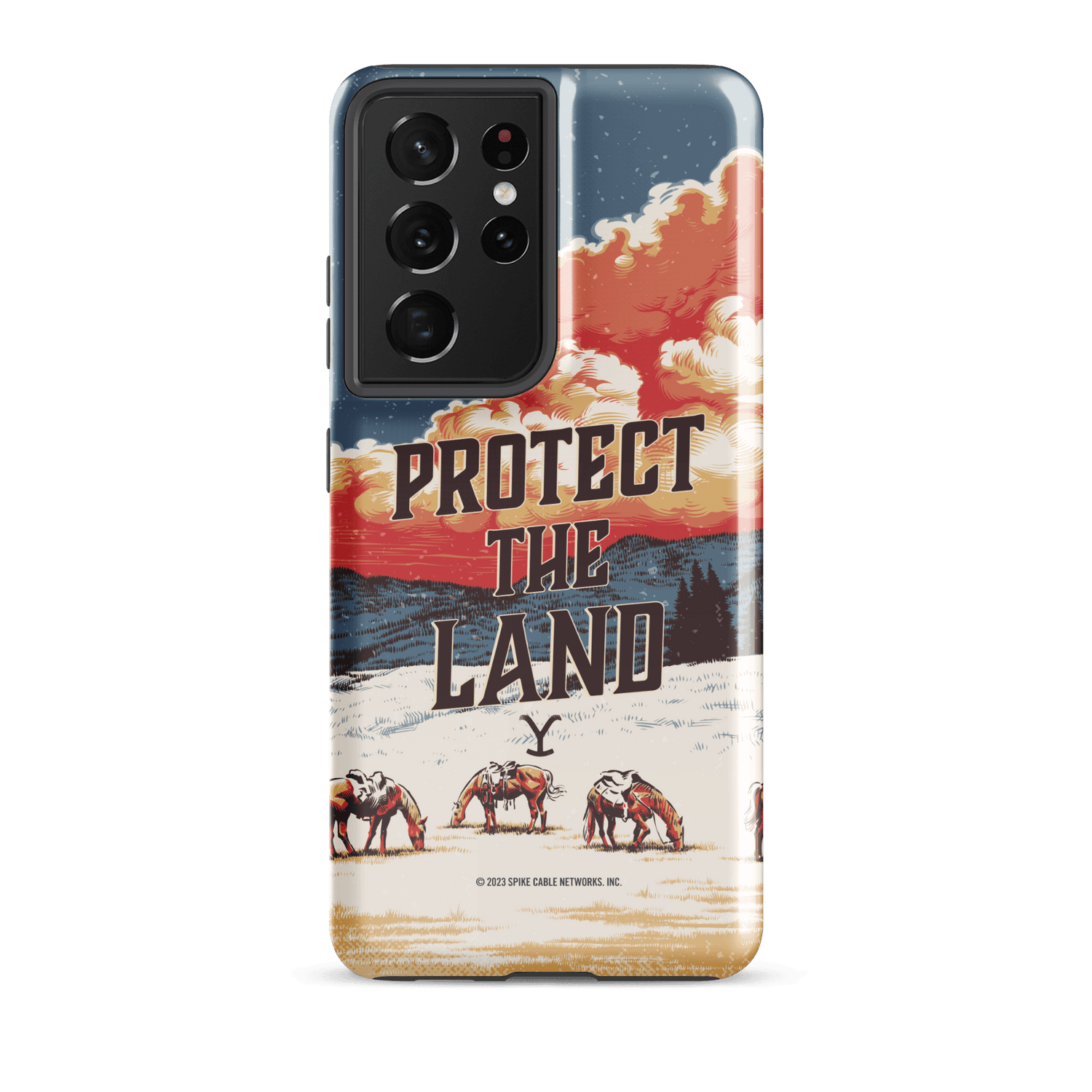 Yellowstone Protect the Land Tough Phone Case - Samsung - Paramount Shop